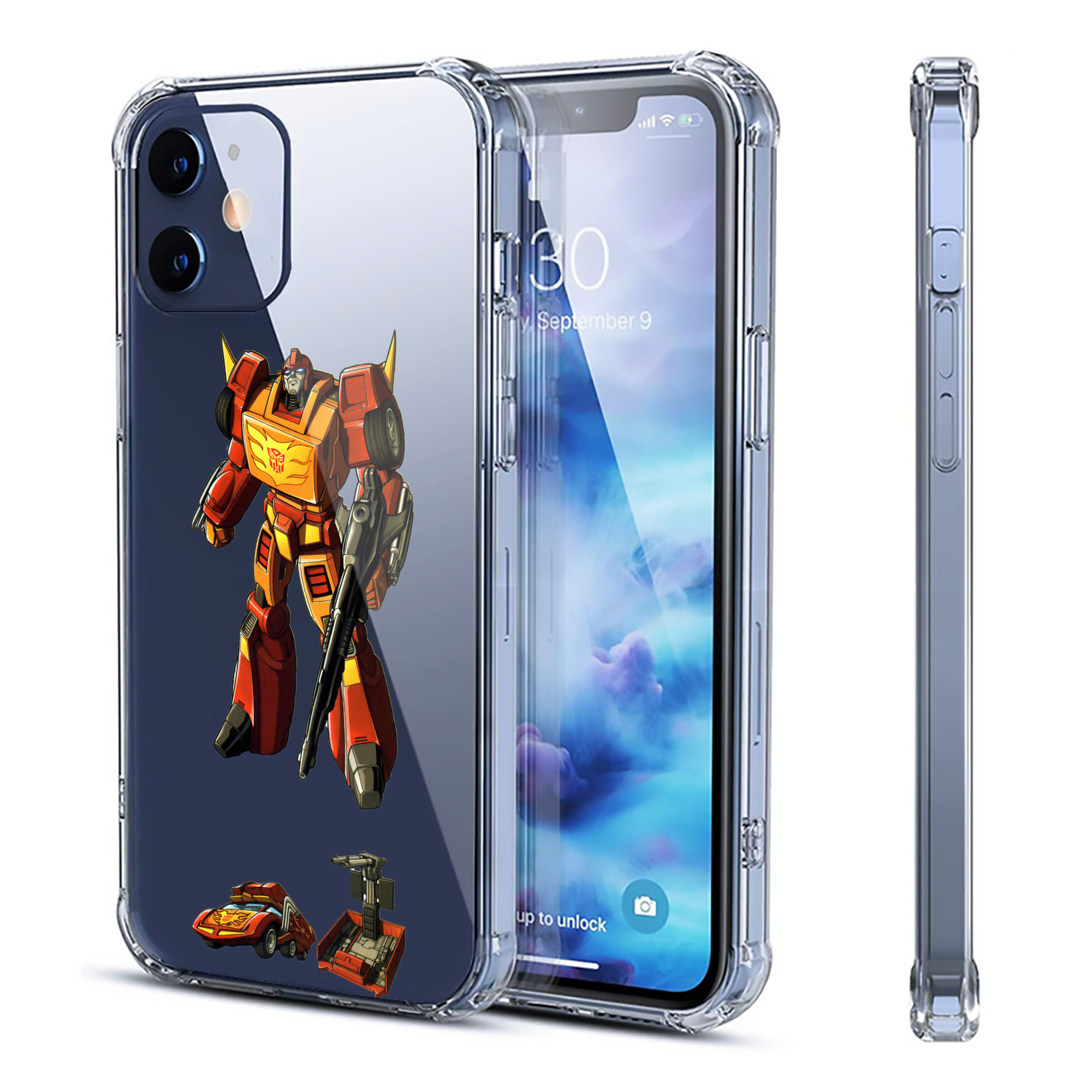 （画像用）  【iPhone 12シリーズ対応】透明スマホケース（クリアソフトケース）
